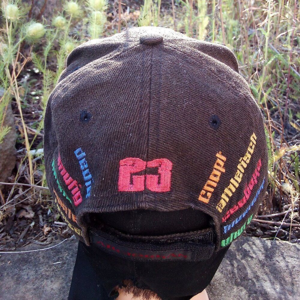 Vintage 90s Nike Air Jordan Strap Back Hat Cap - Picture 4 of 5